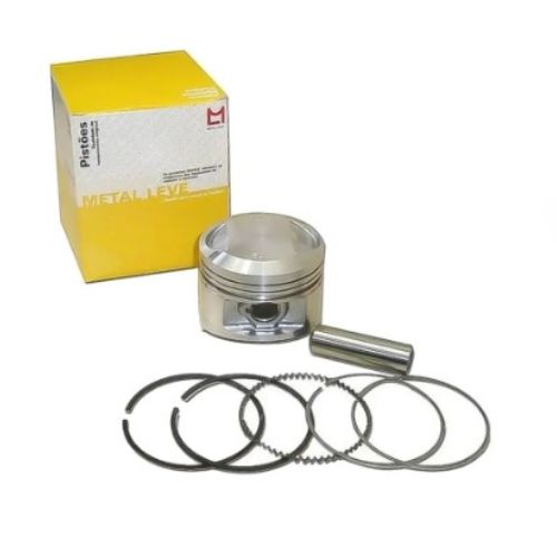 KIT PISTÃO ANÉIS TITAN 2002 ATÉ 2003 STD  METAL LEVE
