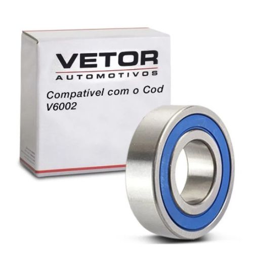 ROLAMENTO MOTOR DE MOTO E MOTOR DE PARTIDA BOSCH E JE SCANIA VETOR 2RS V6002